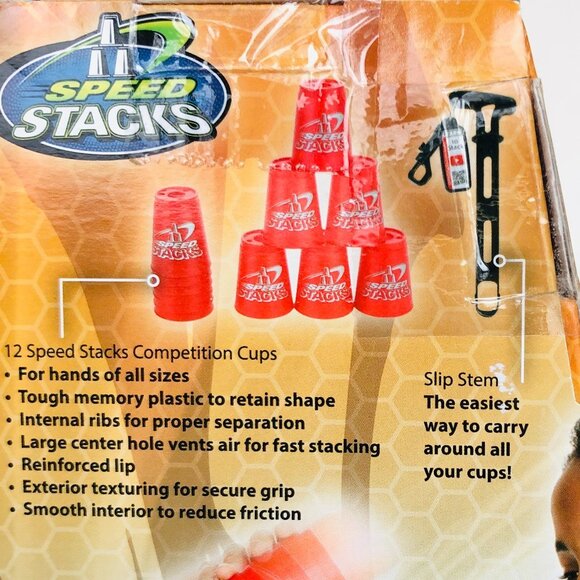 Speed Stacks Competition Cups Authentic Stacking Set -Metallic Green Brand New - Picture 9 of 12